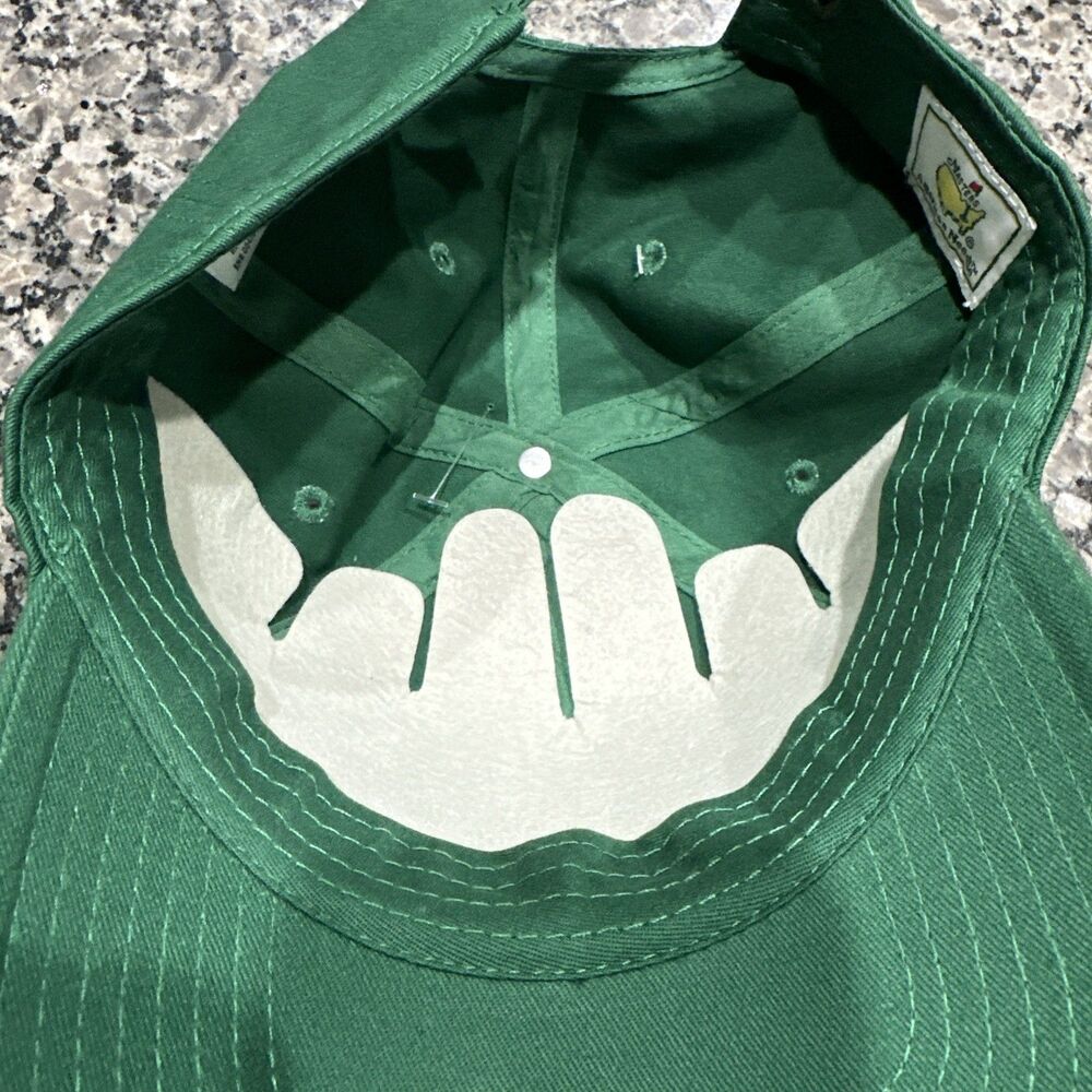 NEW Masters Green Caddy Hat Golf 100% Cotton Adjustable American Needle Dad Gift - Picture 3 of 3